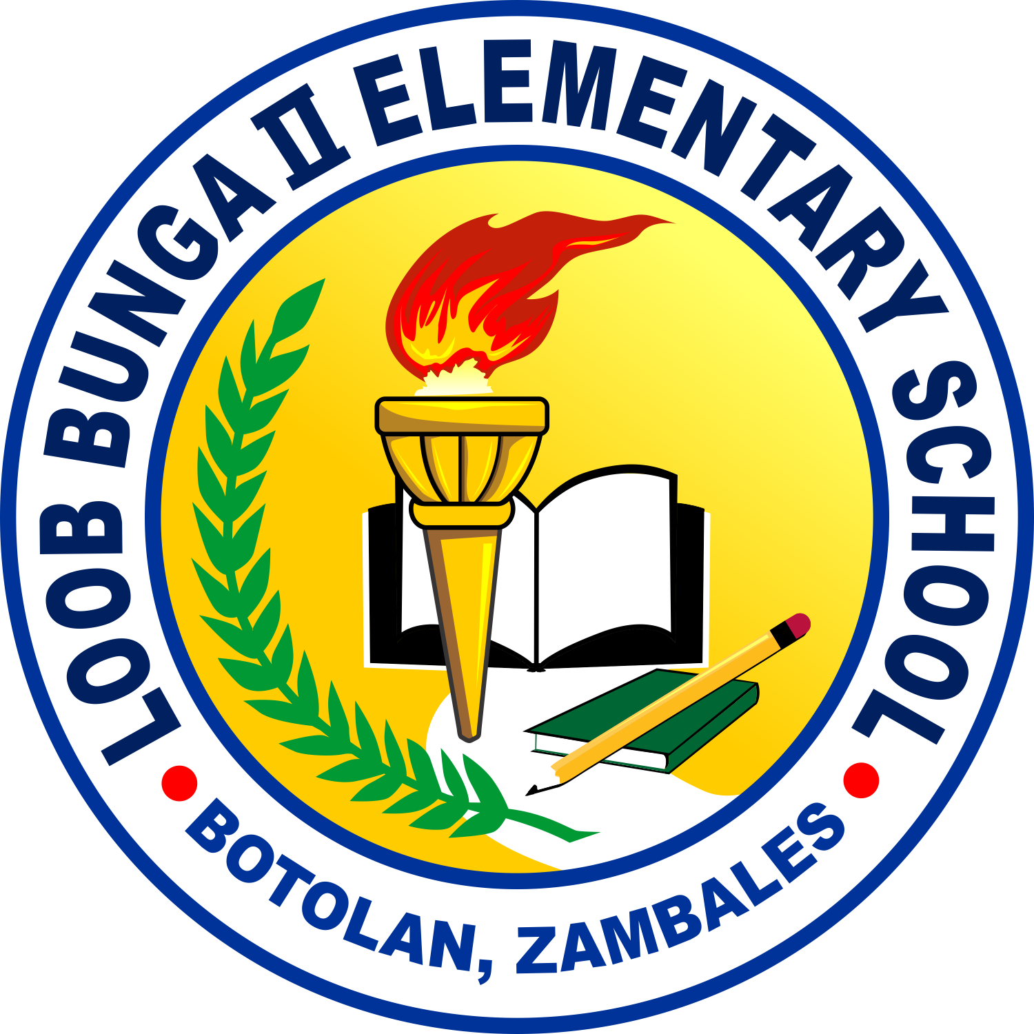 Loob-Bunga II Elementary School Official Logo