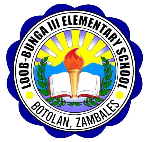 Loob-Bunga III Elementary School Official Logo