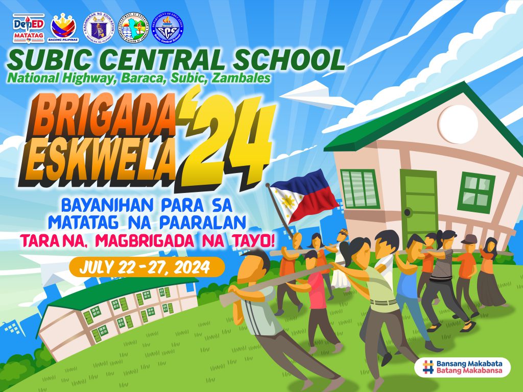 BRIGADA ESKWELA 2024 | SUBIC CENTRAL SCHOOL